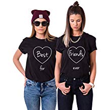 2 camisetas mejores amigas