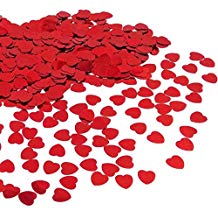 Confeti de corazones