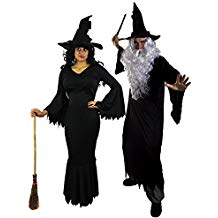 Disfraz pareja brujos