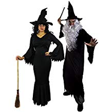 Disfraz pareja brujos