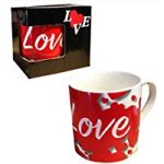 Taza Love rojo